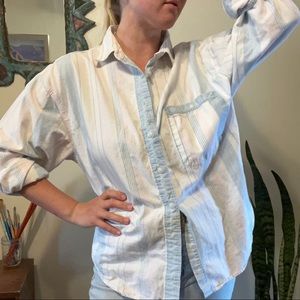 Vintage Woolrich Women’s striped flannel